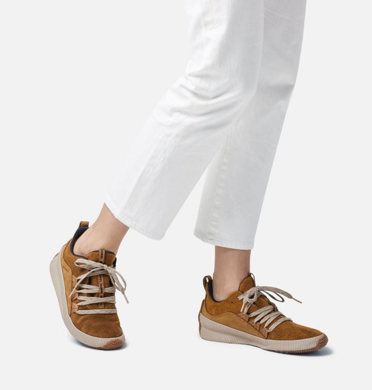 Womens Sneakers Brown - Sorel Out N About™ Plus Low - 056-YHOUCS